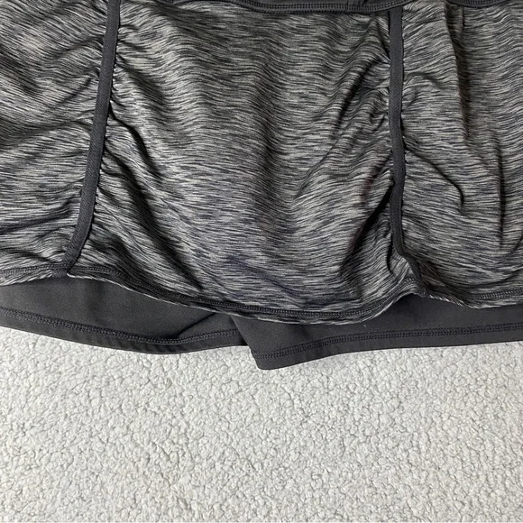 Ideology Womens Skort Tennis Golf Active Workout Run Black Grey pockets - Picture 9 of 13